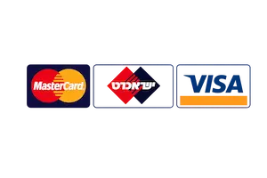 סוגי כרטיסי אשראי אשר מתקבלים באתר